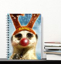 Meerkat Reindeer Notebook