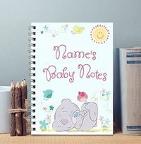 Baby Notes Personalised Notebook, Me To You
