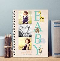 Animal Magic Baby Planner Photo Upload Notebook