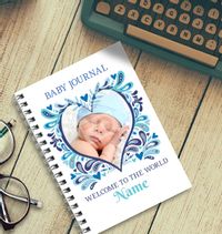 Folklore Baby Planner Baby Boy Photo Upload Notebook