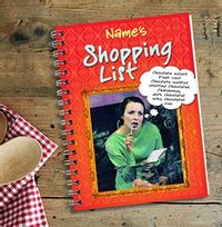 Funky Gallery Shopping Notebook
