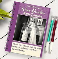 Polkadot Diner Wine Notebook
