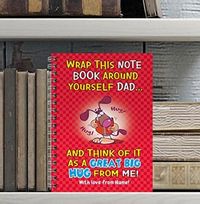 Waffles - Great Big Hug Notebook