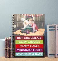 Next Stop Happy St - Christmas Notebook