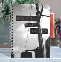 NYC Street Sign Notebook