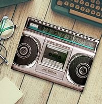 Rewind Ghetto Blaster Notebook