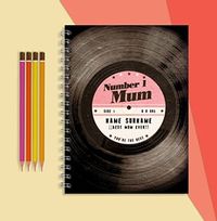 Rewind - Number 1 Mum Notebook