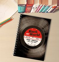Rewind Notebook - Valentine Rock my World