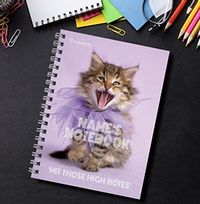 Rachael Hale Notebook - Hit those High Notes