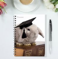 Rachael Hale Notebook - Graduate Bunny