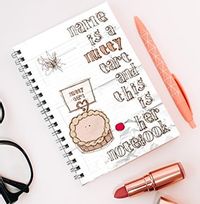 Rock My World Nutty Tart Notebook
