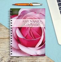 Pink Rose Notebook