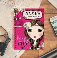 Sequins 'n' Roses Hippy Notebook