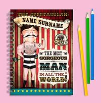 Spectacular Gorgeous Man Notebook
