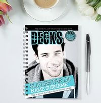 Spoof Magazine Decks Notebook
