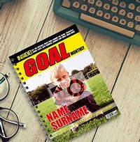 Spoof Magazine Goal Notebook