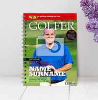 Spoof Magazine Golfer Notebook