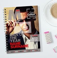Spoof Magazine Man Notebook