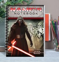 Star Wars The Force Awakens Kylo Ren Notebook
