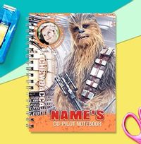 The Last Jedi Chewbacca Photo Notebook