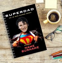 Superdad Photo Upload Notebook