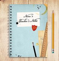 Teacher Notes Personalised Notebook