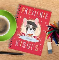 Frenchie Kisses Personalised Notebook