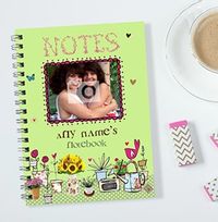 Cupcakes & Wellies PotsPU Notebook