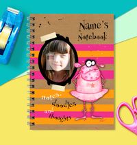 Hairy Scary Girl Notebook