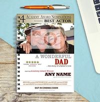 Spoof Movie Wonderful Dad Notebook