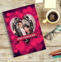 Rhapsody - Heart Photo Upload Notebook