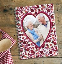 Spice - Photo Upload Notebook Flowers & Heart