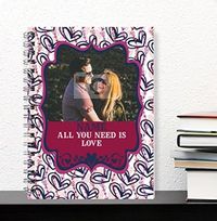 Spice - All You Need Is Love Photo Notebook