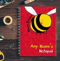 Festive Funnies Bee Notebook