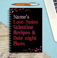 Rainbow Candy - Valentine's Day Notebook Date Night Plans
