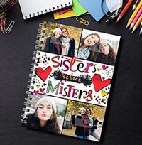Sisters Before Misters Multi Photo Notebook