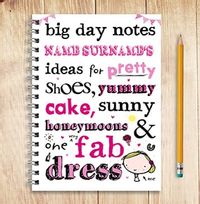 Very Lovely Wedding Dress Notebook