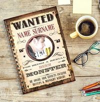 Wanted Beer Monster Notebook