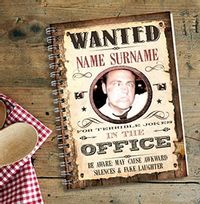 Wanted Office Notebook
