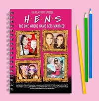 Tap to view Spoof Friends Hen Party Planner Notebook