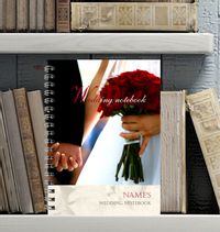 Wedding Bouquet Photo Notebook