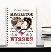Alpha Betty Mistletoe Kisses Notebook