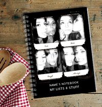 Retro Booth Lists & Stuff Notebook