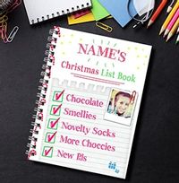 Rainbow Candy - Christmas List Notebook