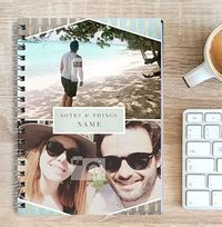 Notes & Things Multi Photo Notebook