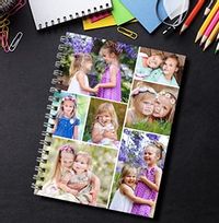 7 Photo Collage Notebook