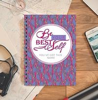 Be Your Best Self Personalised Notebook, Inspirational