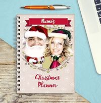 Mr & Mrs Claus Photo Notebook, Christmas Planner