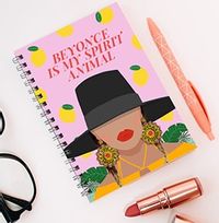 Tap to view Beyonce Spirit Animal Personalised Notebook