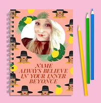 Inner Beyonce Personalised Photo Notebook